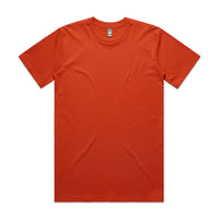 Men's Classic Tee Shirt Set B | Arena Custom Blanks - Arena Prints - Front - Autumn - Orange