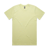Men's Classic Tee Shirt Set B | Arena Custom Blanks - Arena Prints - Front - Lime - Yellow