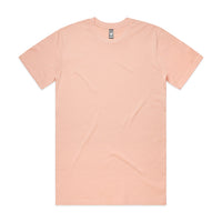 Men's Classic Tee Shirt Set B | Arena Custom Blanks - Arena Prints - Front - Pale Pink - Pink