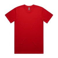 Men's Classic Tee Shirt Set B | Arena Custom Blanks - Arena Prints - Front - Red