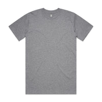 Men's Classic Tee Shirt Set C | Arena Custom Blanks - Arena Prints - Front - Athletic Heather - Grey Marle
