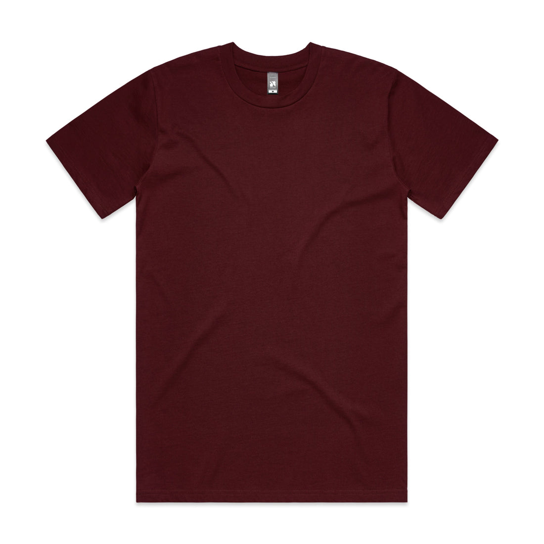 Men's Classic Tee Shirt Set C | Arena Custom Blanks - Arena Prints - Front - Burgundy - Red
