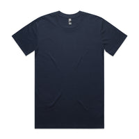 Men's Classic Tee Shirt Set C | Arena Custom Blanks - Arena Prints - Front - Midnight Blue - Blue