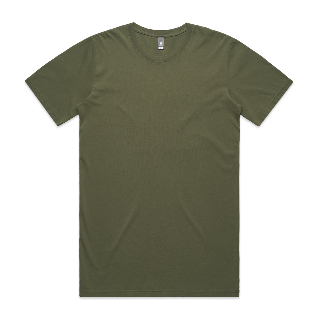 Men's Faded Tee Shirt |Arena Custom Blanks - Arena Prints - Front - Faded Army - Green