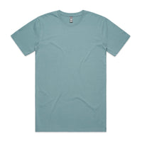 Men's Faded Tee Shirt |Arena Custom Blanks - Arena Prints - Front - Faded Slate- Blue