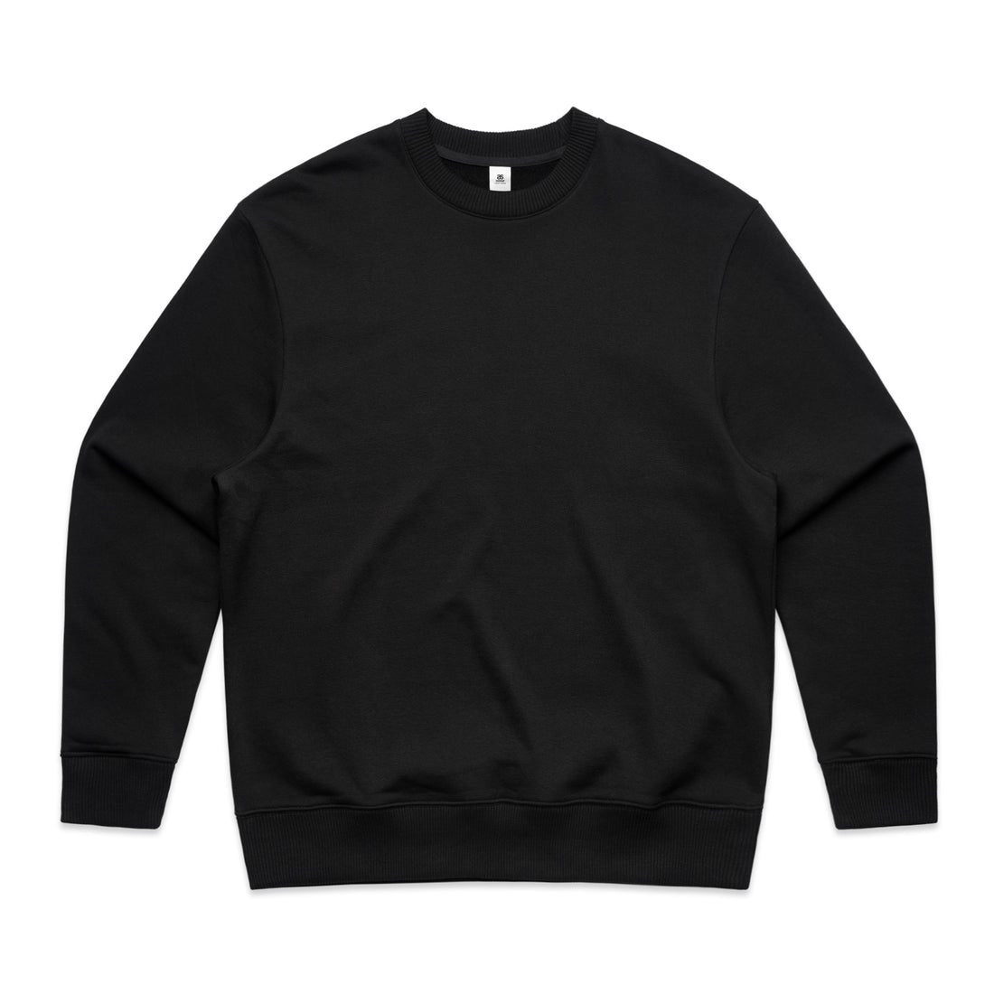 Men's Heavy Crew | Arena Custom Blanks - Arena Prints -  Front - Black