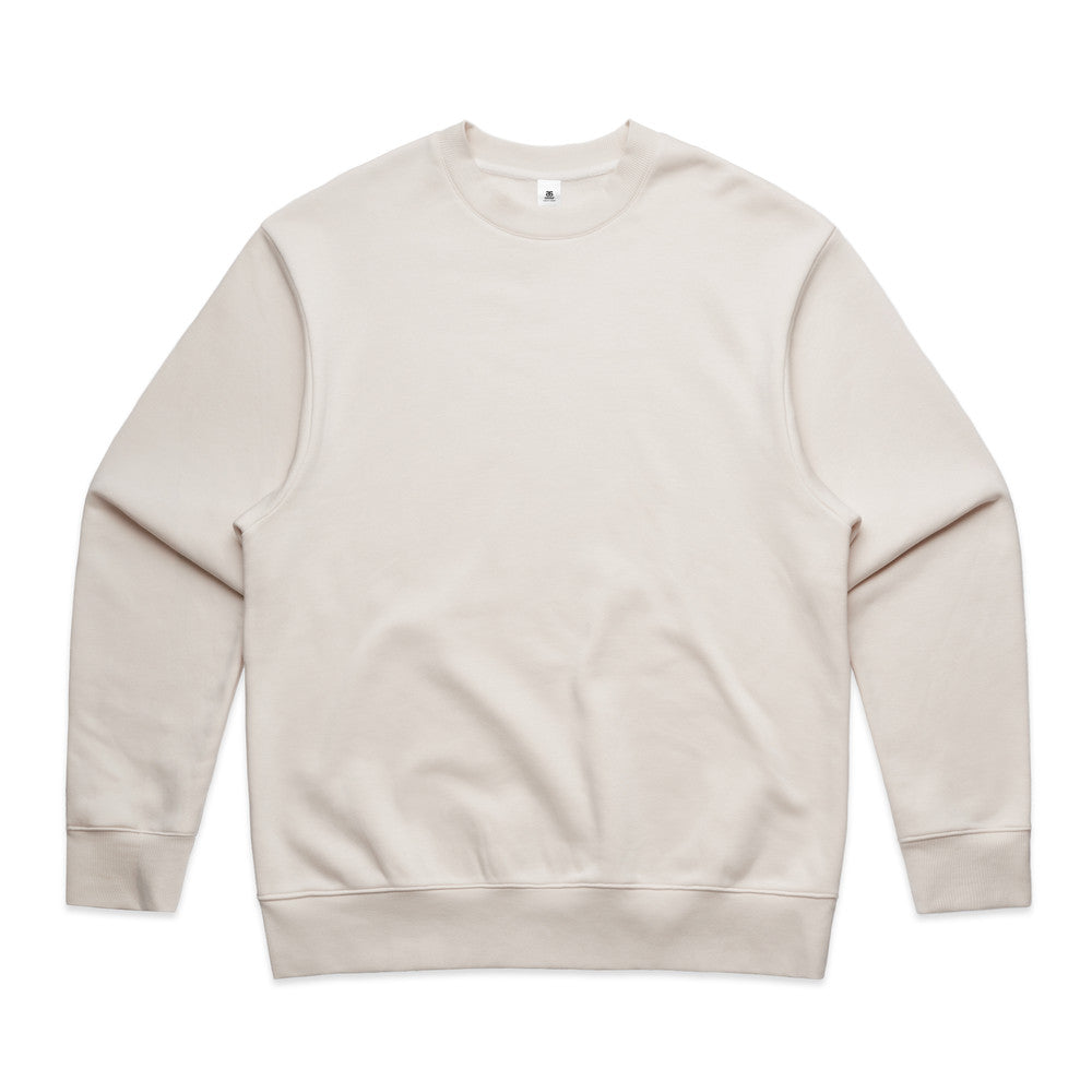 Men's Heavy Crew | Arena Custom Blanks - Arena Prints - Front - Bone - Cream