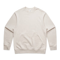 Men's Heavy Crew | Arena Custom Blanks - Arena Prints - Front - Bone - Cream