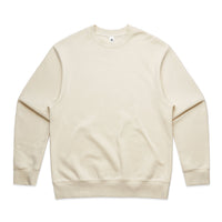Men's Heavy Crew | Arena Custom Blanks - Arena Prints - Front -  Ecru - Cream