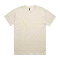 Men's Heavy Faded Tee |Arena Custom Blanks - Arena Prints - Front  - Faded Ecru - Cream