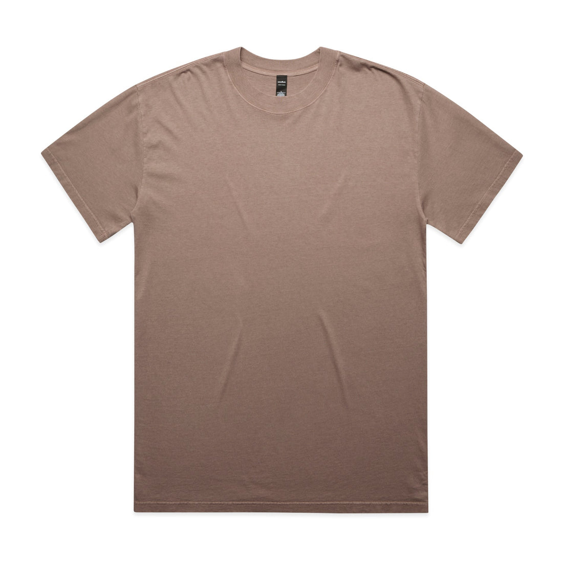 Men's Heavy Faded Tee |Arena Custom Blanks - Arena Prints - Front - Faded Mushroom - Brown