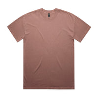 Men's Heavy Faded Tee |Arena Custom Blanks - Arena Prints - Front - Faded Pink - Pink