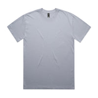 Men's Heavy Faded Tee |Arena Custom Blanks - Arena Prints - Front - Faded Powder - Blue