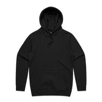 Men's Organic Stencil Hood | Arena Custom Blanks - Arena Prints - Front - Black