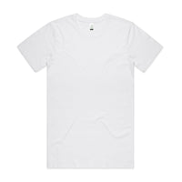 Men's Organic Tee | Arena Custom Blanks - Arena Prints - Front - White