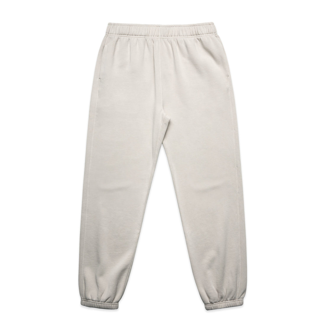 Men's Relax Faded Track Pants | Arena Custom Blanks - Arena Prints - Front - Faded Bone - Cream