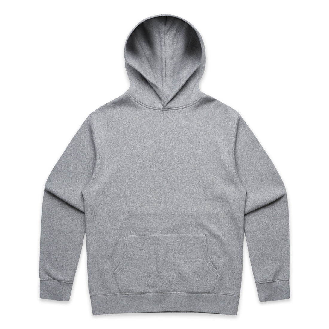 Men's Relaxed Hoodie |Arena Custom Blanks - Arena Prints - Front - Athletic Heather - Grey