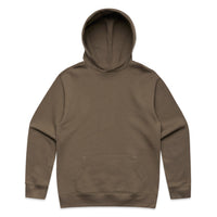 Men's Relaxed Hoodie |Arena Custom Blanks - Arena Prints - Front - Walnut - Brown