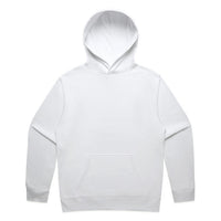 Men's Relaxed Hoodie |Arena Custom Blanks - Arena Prints - Back - White
