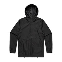 Men's Section Zip Jacket | Arena Custom Blanks - Arena Prints - Front - Black