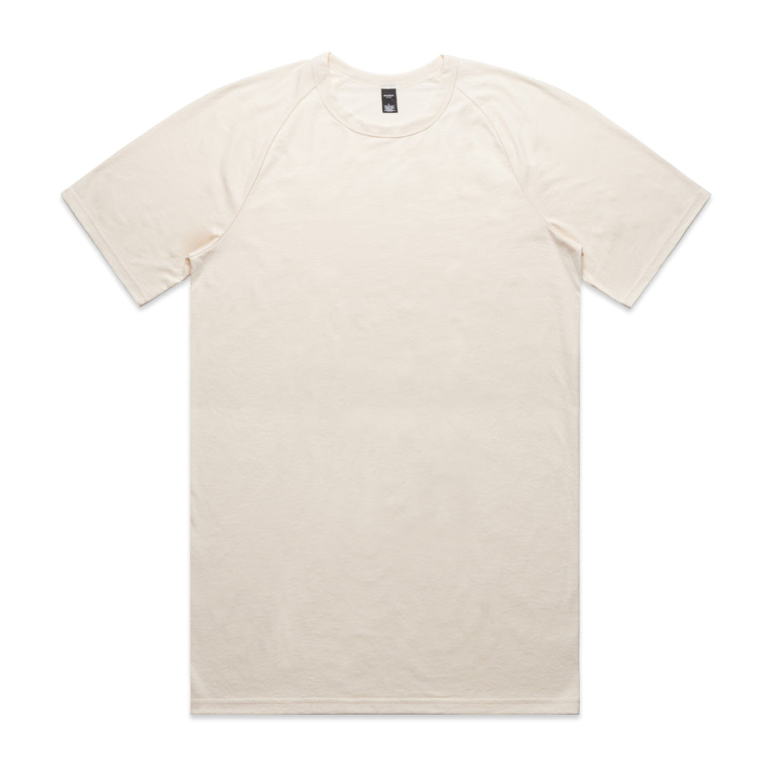Men's Staple Active Blend Tee | Arena Custom Blanks - Arena Prints - Front  Ecru - Cream