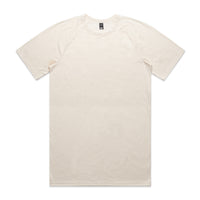 Men's Staple Active Blend Tee | Arena Custom Blanks - Arena Prints - Front  Ecru - Cream