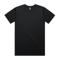 Men's Staple Active Tee | Arena Custom Blanks - Arena Prints - Front - Black
