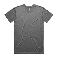 Men's Staple Active Tee | Arena Custom Blanks - Arena Prints - Front - Graphite - Grey