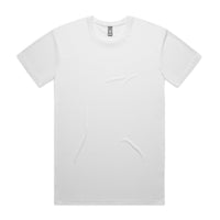 Men's Staple Active Tee | Arena Custom Blanks - Arena Prints - Front - White