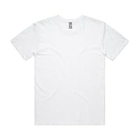 Men's Staple Minus Tee |Arena Custom Blanks - Arena Prints - Front - White