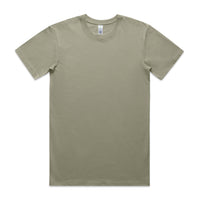 Men's Staple Organic Tee Shirt | Arena Custom Blanks - Arena Prints - Front - Eucalyptus - Green