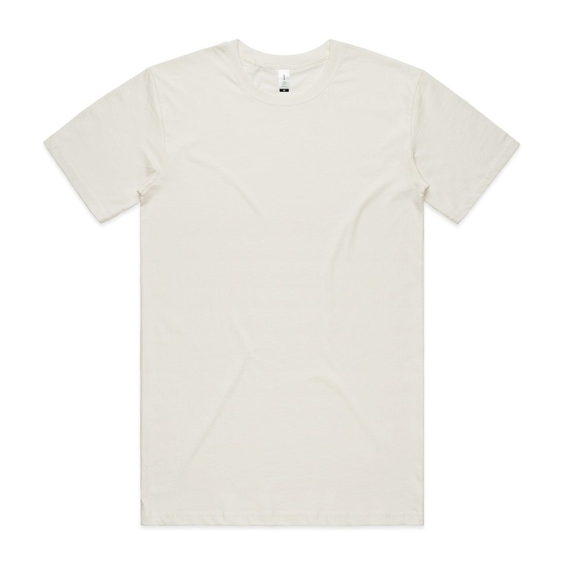 Men's Staple Organic Tee Shirt | Arena Custom Blanks - Arena Prints - Front - Natural - White