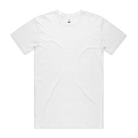Men's Staple Organic Tee Shirt | Arena Custom Blanks - Arena Prints - Front - White