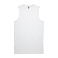 Men's Staple Tank | Arena Custom Blanks - Arena Prints - Front - White
