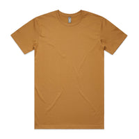Men's Staple Tee | Arena Custom Blanks - Arena Prints - Front - Camel - Brown