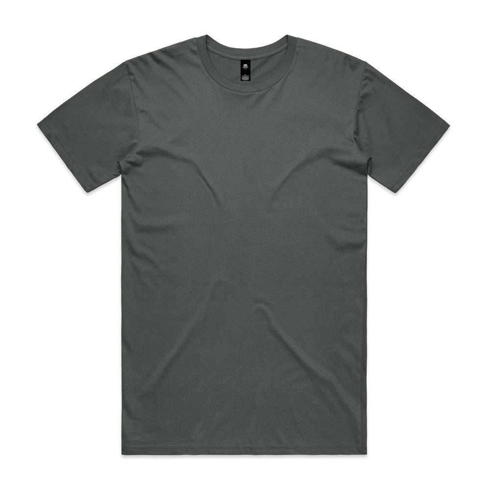 Men's Staple Tee | Arena Custom Blanks - Arena Prints - Front - Charcoal - Black