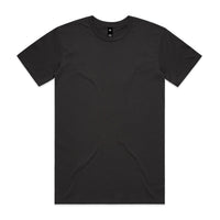 Men's Staple Tee | Arena Custom Blanks - Arena Prints - Front - Coal - Black