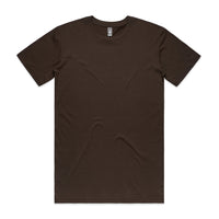 Men's Staple Tee | Arena Custom Blanks - Arena Prints - Front - Dark Chocolate - Brown