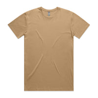 Men's Staple Tee | Arena Custom Blanks - Arena Prints - Front - Khaki - Tan
