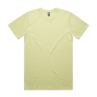 Men's Staple Tee | Arena Custom Blanks - Arena Prints - Front - Lime - Yellow