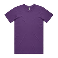 Men's Staple Tee | Arena Custom Blanks - Arena Prints - Front - Purple