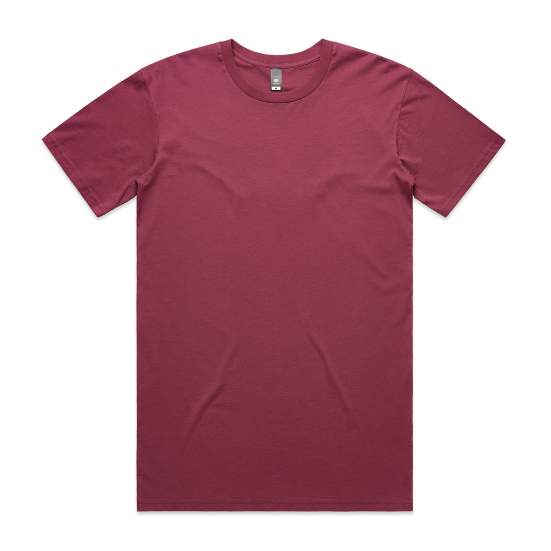 Men's Staple Tee | Arena Custom Blanks - Arena Prints - Front - Berry - Red