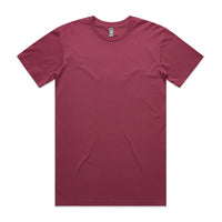 Men's Staple Tee | Arena Custom Blanks - Arena Prints - Front - Berry - Red