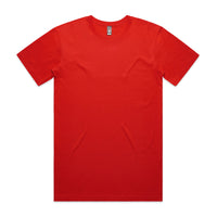 Men's Staple Tee | Arena Custom Blanks - Arena Prints - Front - Fire -  Red