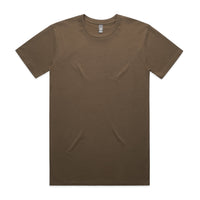 Men's Staple Tee | Arena Custom Blanks - Arena Prints - Front - Walnut - Brown