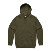 Men's Stencil Hoodie | Arena Custom blanks - Arena Prints - Front - Army - Green