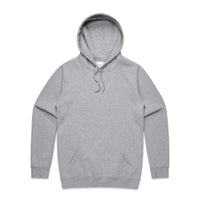 Men's Stencil Hoodie | Arena Custom blanks - Arena Prints - Front - Athletic Heather - Grey