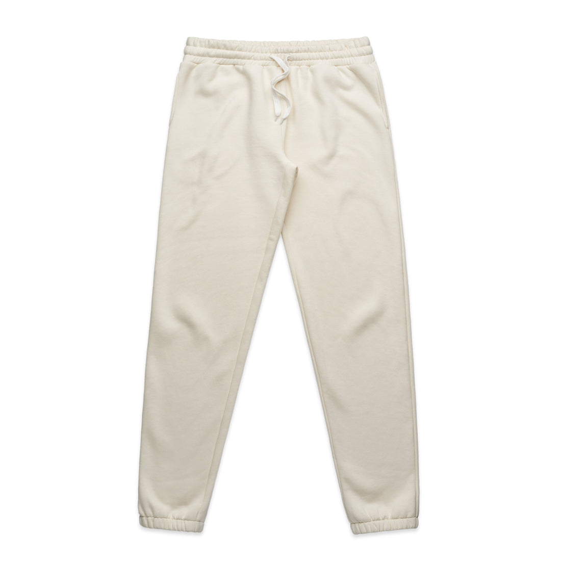 Men's Stencil Track Pants | Arena Custom Blanks - Arena Prints - Front - Ecru - Cream