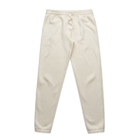 Men's Stencil Track Pants | Arena Custom Blanks - Arena Prints - Front - Ecru - Cream