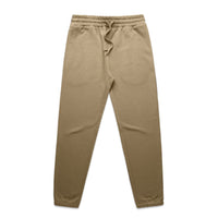 Men's Stencil Track Pants | Arena Custom Blanks - Arena Prints - Front - Sand - Tan